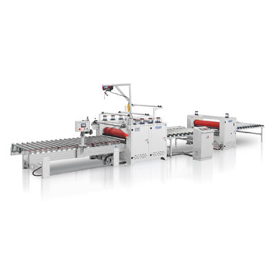 Semi Automatic Water Base Glue Machine , Laminating Machinery