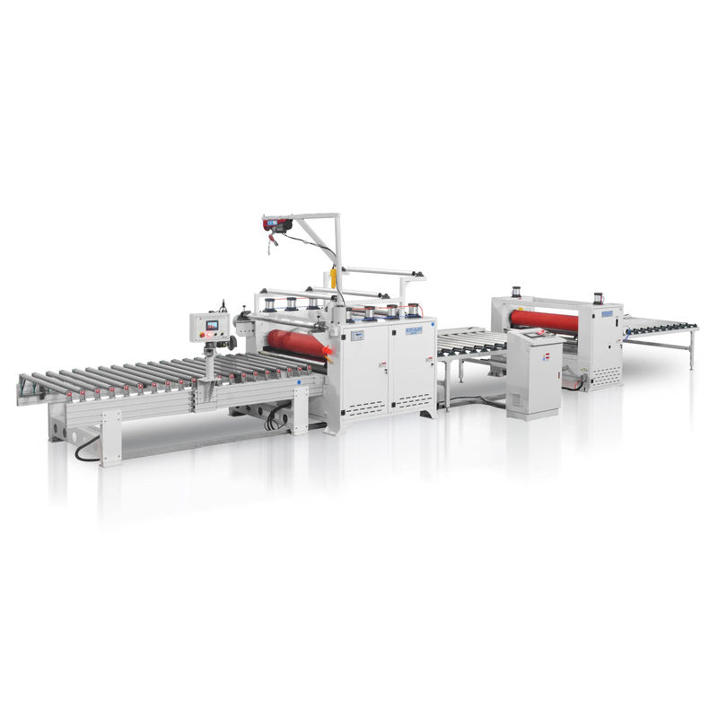 Cold Glue Laminating Machine Production Line Semi Automatic 240*1350MM