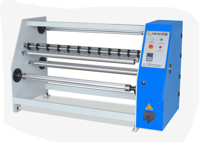 100m/Min High Precision Film Slitter Rewinder For Tape Jumbo Roll