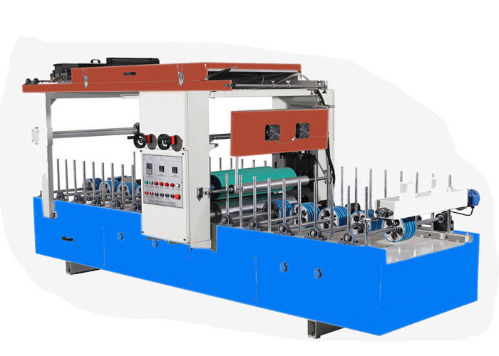 CE ISO Certificated PVC And Veneer Profile Wrapping Machine 380V
